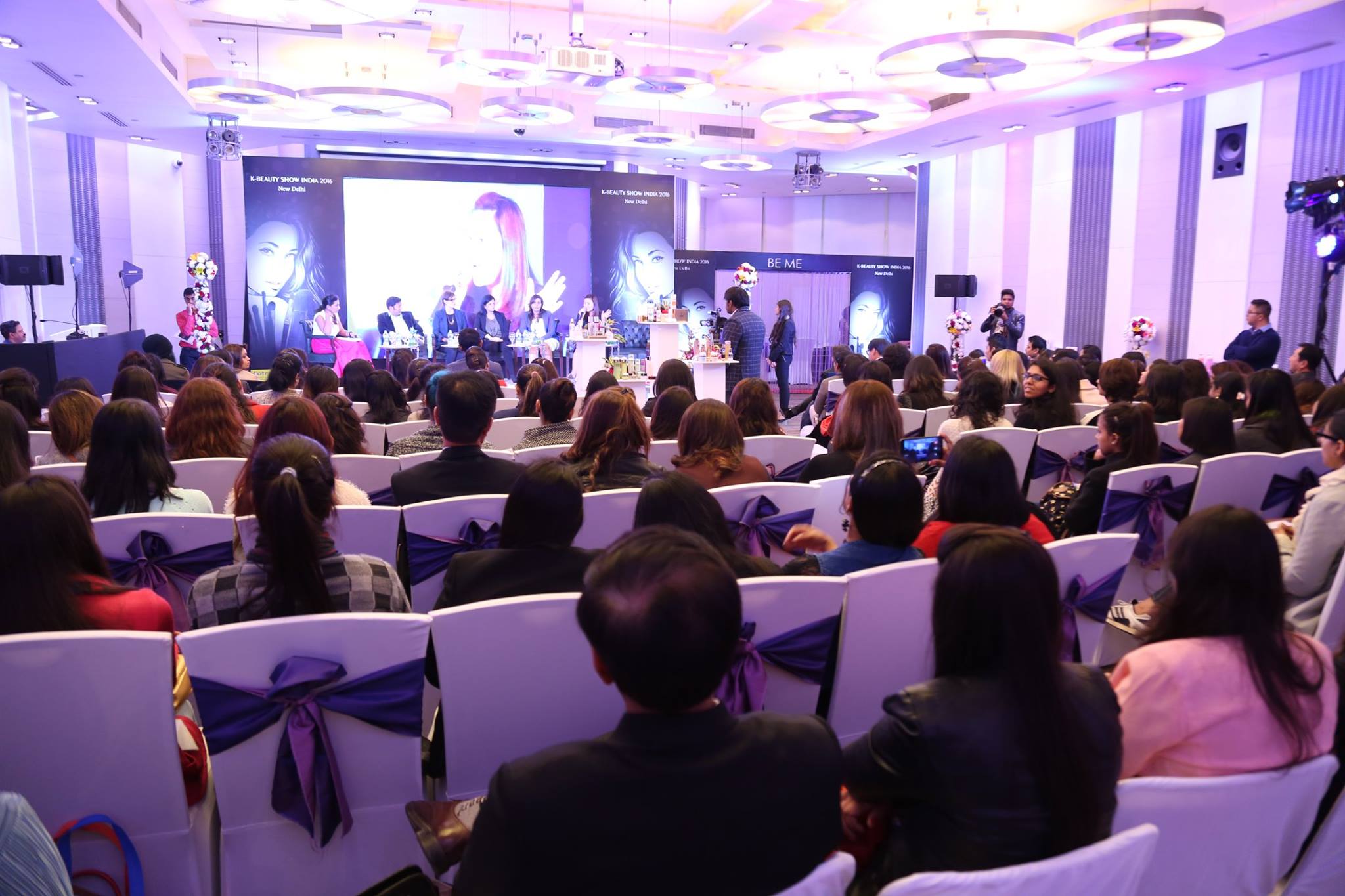 Corporate event setup